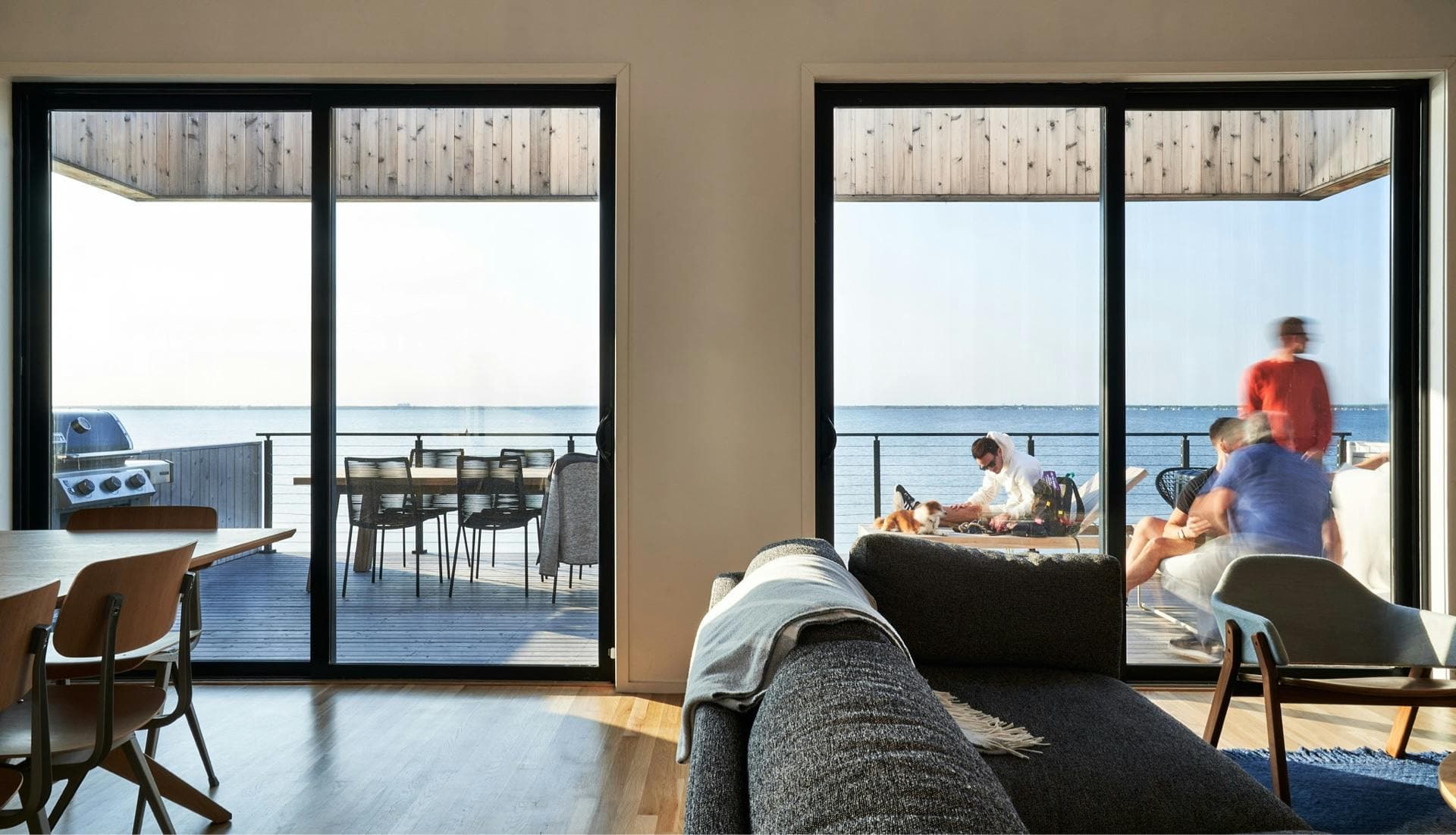 This Kindred home is situated in prime, oceanfront Cherry Grove, New York, known as America’s oldest gay and lesbian town.