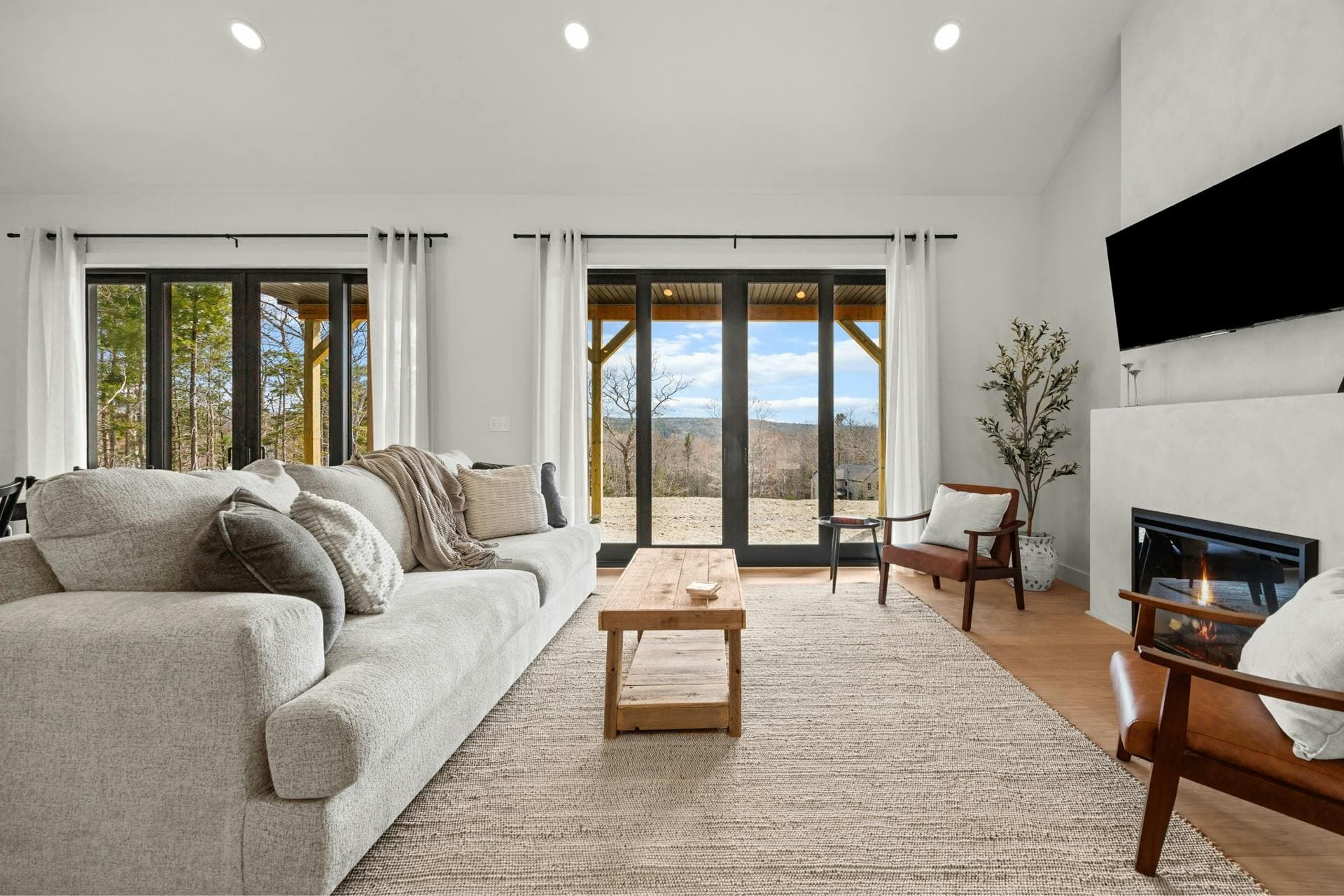 This stylish Kindred home in Bar Harbor is close to beautiful Acadia National Park.