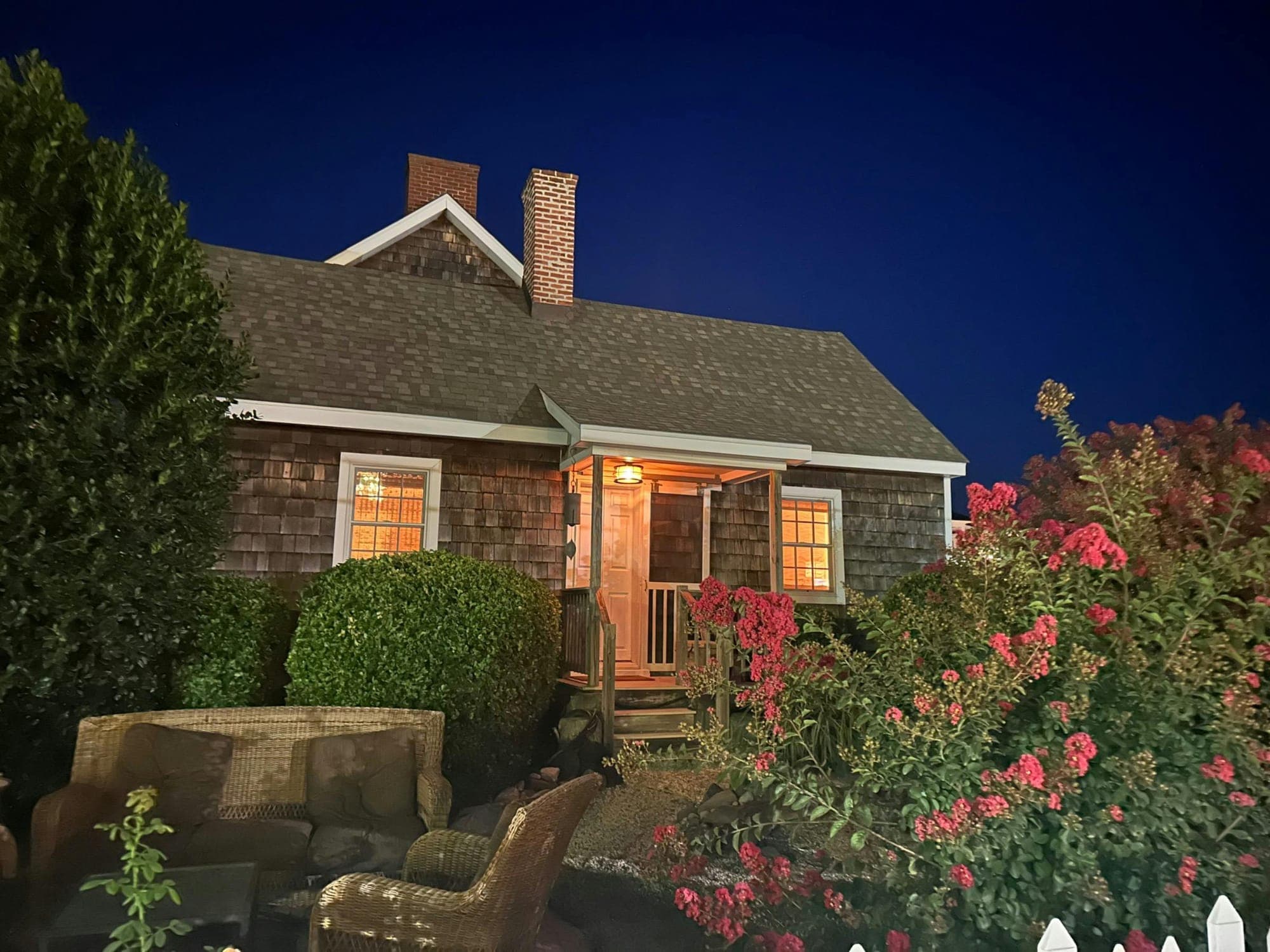 It's ten steps from this Kindred home to the pristine Delaware beach.