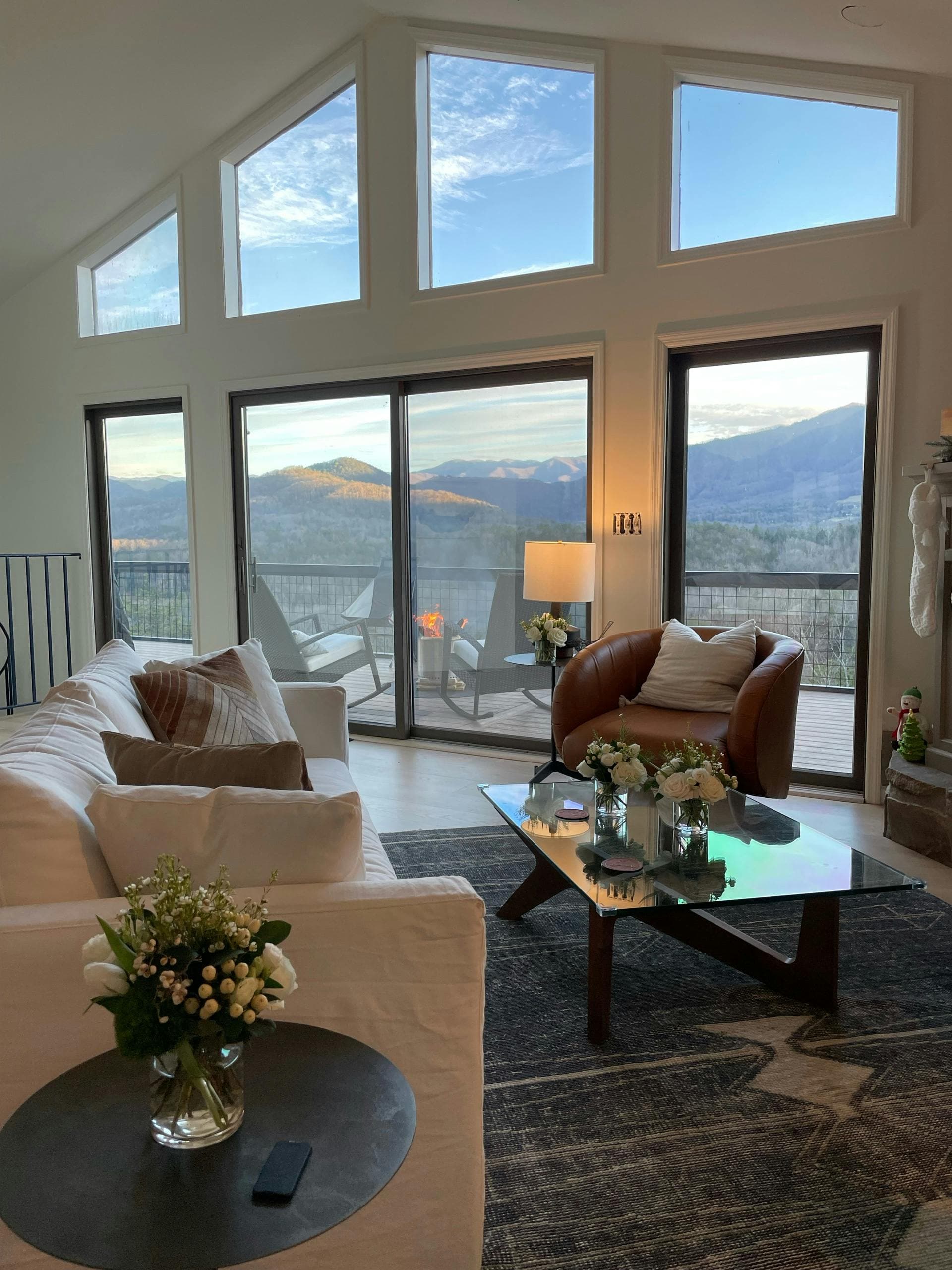 With views this good, who needs a hike?